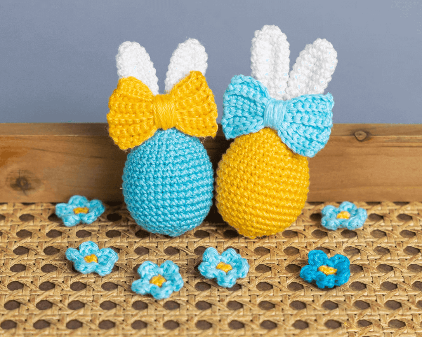 Easter Bunny & Egg Crochet Pattern – Amigurumi & Floral Decor