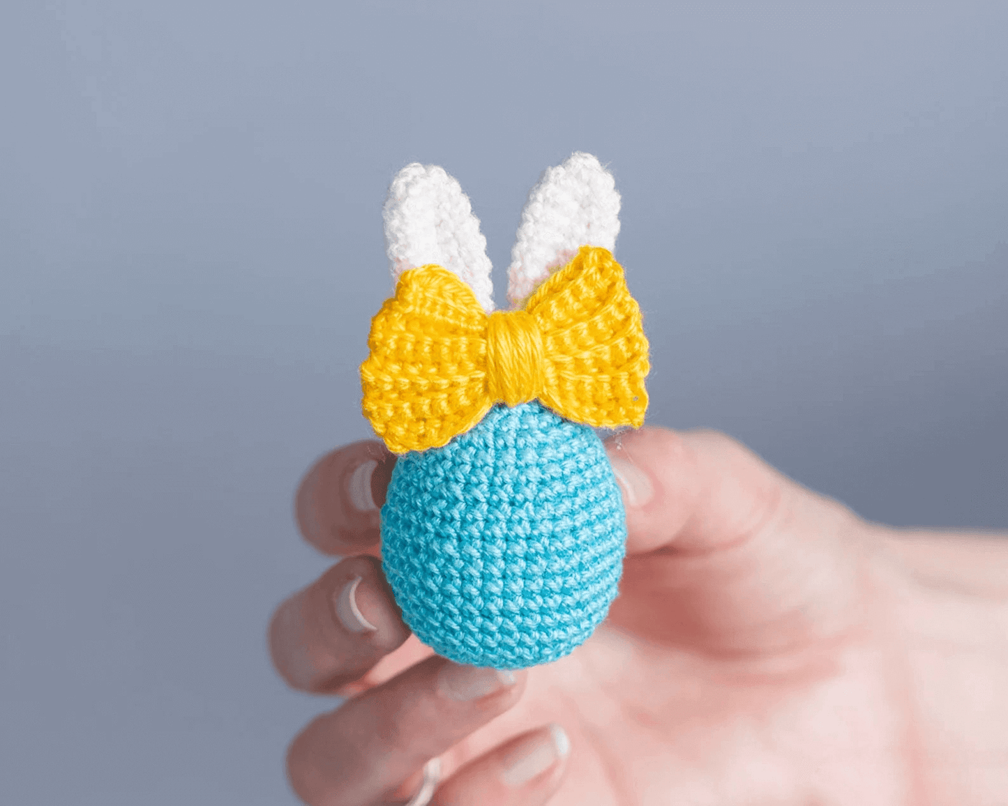 Easter Bunny & Egg Crochet Pattern – Amigurumi & Floral Decor