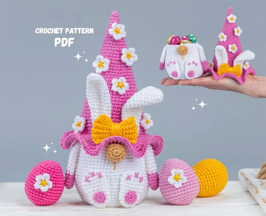 Easter Bunny & Chick Crochet Pattern Set