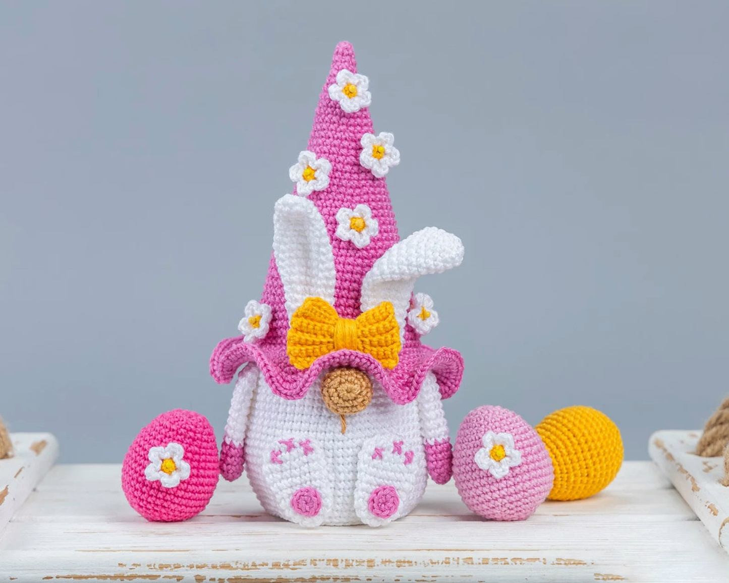 Easter Bunny & Chick Crochet Pattern Set