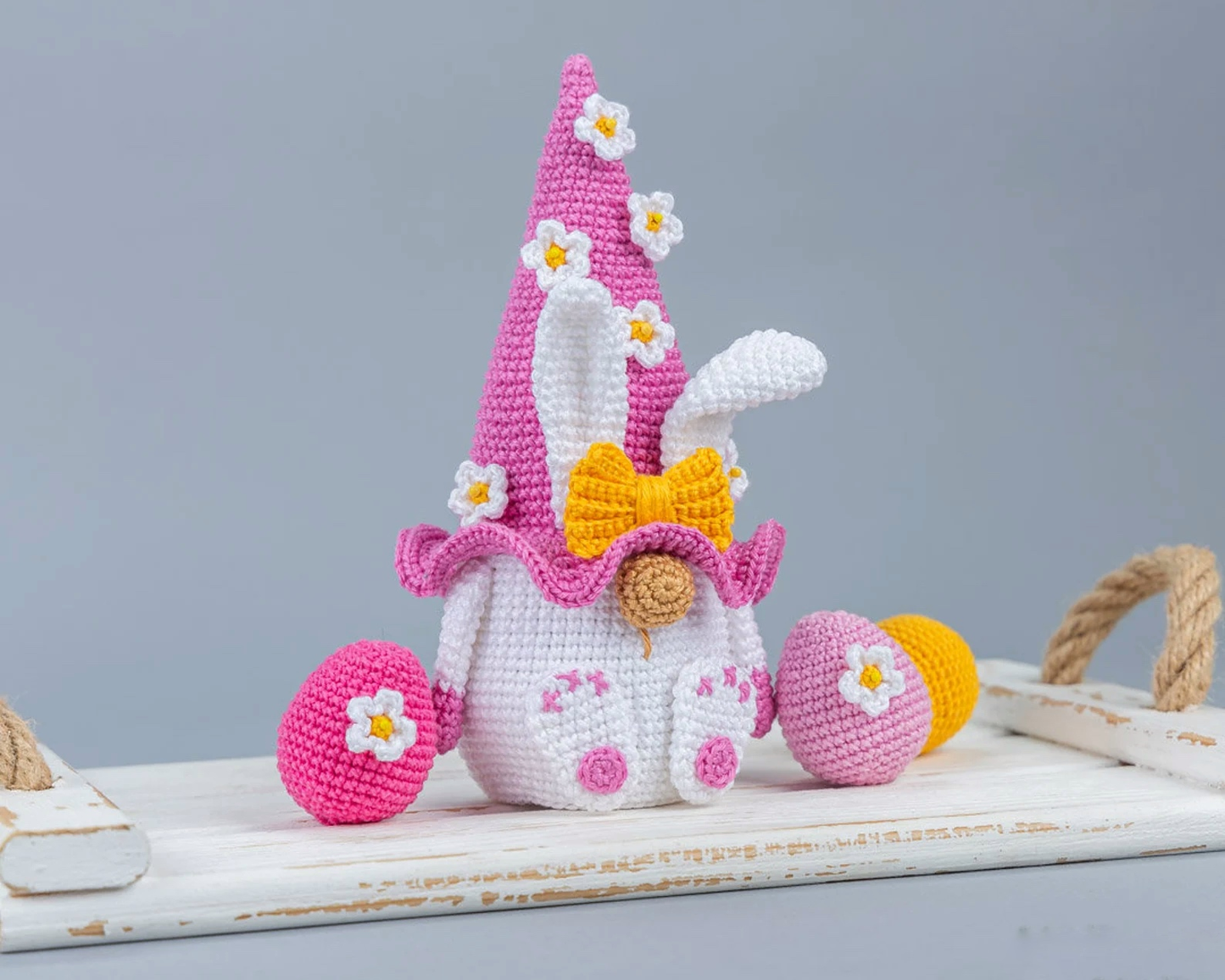 Easter Bunny & Chick Crochet Pattern Set